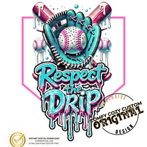 GIRLY Baseball Eis am Stiel Tropfen PNG| diy teeshirt|Eiscreme Streusel DTF Digitale Datei|Drippy Base Ball Mom|HomePlate tropft|Baseball tropft