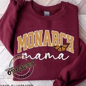 Monarch Mama Sweatshirt|Butterfly Sweater Sweat Shirt Gift for Monarch Lovers, Gardened Sweatshirt Gifted,Butterfly-totebag,Save Butterflies
