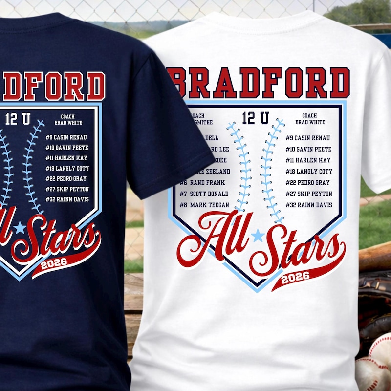 Back Baseball Rosters - Etsy Canada