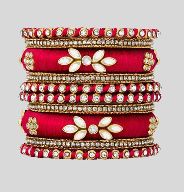 Bangles design hotsell thread work