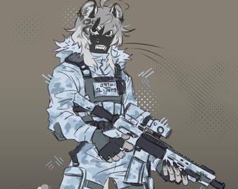 SIMPLE COLOR // Custom color character design commission - Dnd, Oc, Furry...