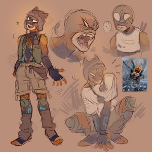 FULL REF SHEET // Custom Character Design Reference Sheet Commission ...
