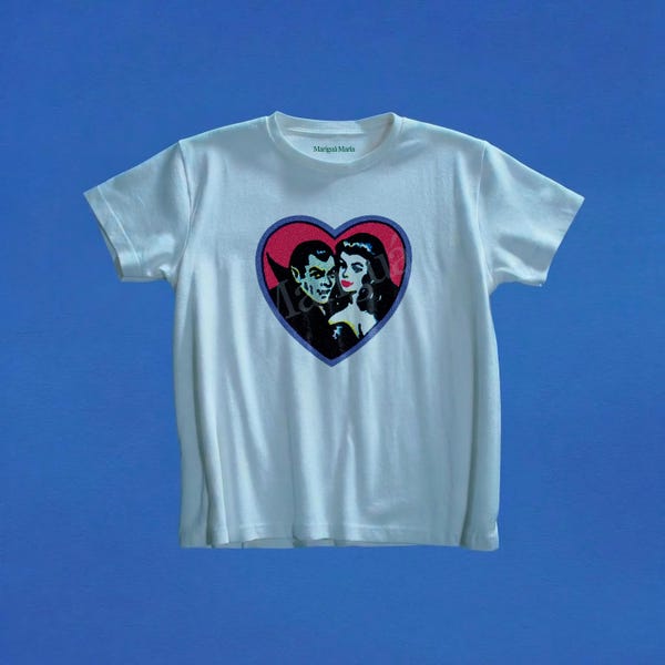 Retro Vampires Graphic Tee, Vintage Dracula Tshirt, 90s Style Baby Tee, Halloween Toddler Shirt