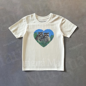 Vintage 90s Raccoon Graphic Tee, Cute Raccoons Graphic Tee, Raccoon Lover Gift, Boho Shirt, Trash Cats Shirt, Wildlife Shirt, Raccoon Gift image 5