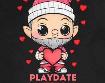 Playdate Material Kids Tee, Baby Boy Valenetine's Day Outfit Toddler Boy Valentines t-shirt Trendy Kids Crewneck Playdate Material, for him
