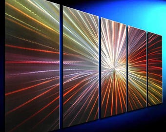 Stellar Radiance/ Metallväggkonst/ Samtida abstrakt skulptur