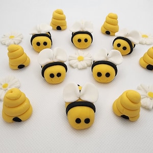 Fondant-cupcaketoppers: babyshower, geslachtsbepaling