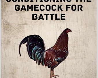 Gamefowl Conditioning Book