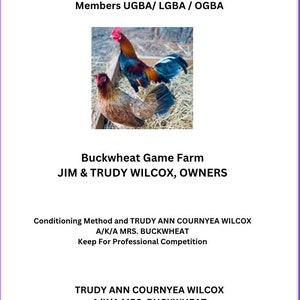 Gamefowl Keep