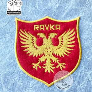 Ravka Shadow and Bone Grisha Grishaverse Fantasy Book Alina Starkov Darkling Six of Crows Embroidered Patch Cosplay Costume Dregs