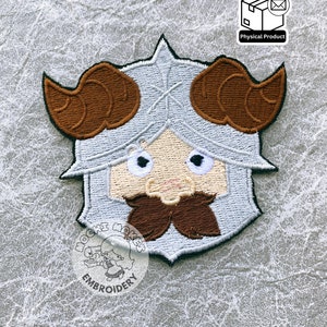 Delicious Dungeon Crawler Monster Senshi Dwarf RPG Embroidered Cosplay Iron-on Patch Marcille Laios Chilchuck Anime Japan Japanese Falin