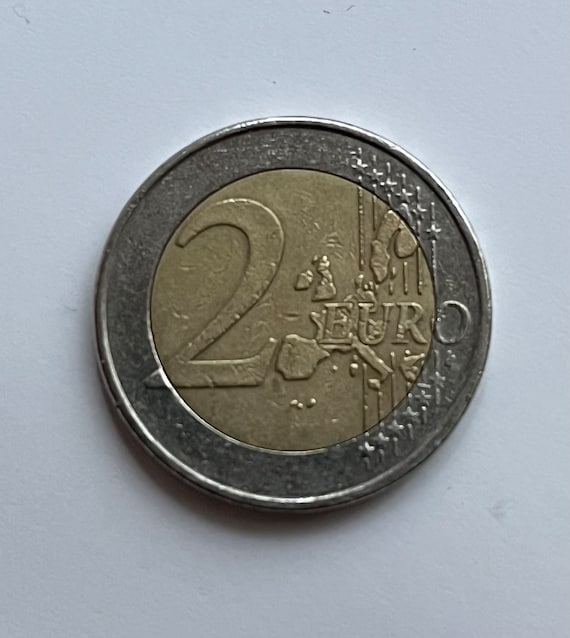 2 ユーロ硬貨 ドイツ 2002 D - Etsy 日本