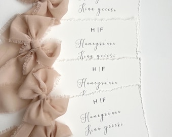 Henna invitation card with bow / Kına Davetiyesi / engagement invitation