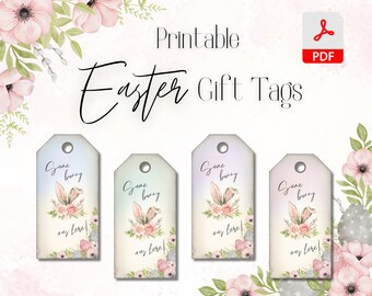 Printable Punny Easter Gift Tags | PDF | 4 Colors