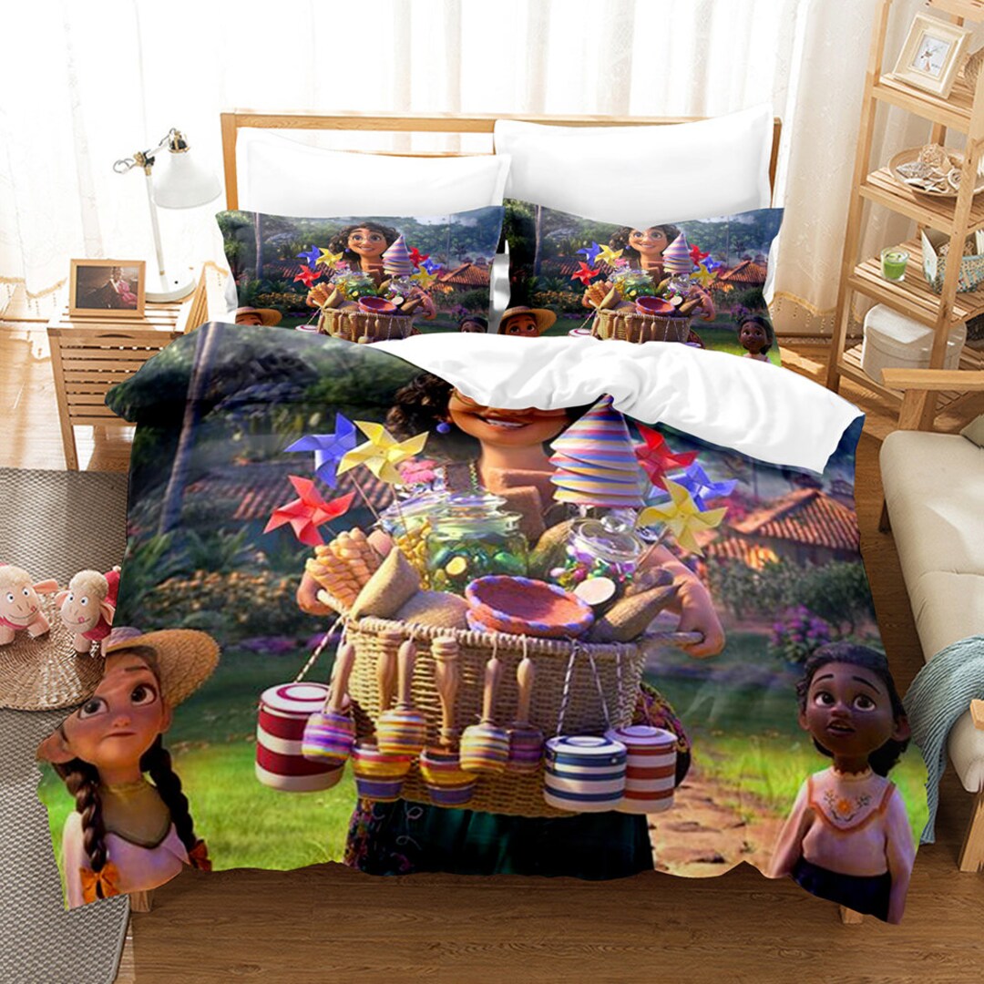 3D Printed Encanto Bedding Set Queen Baby Zipper Bedding Quilt Etsy