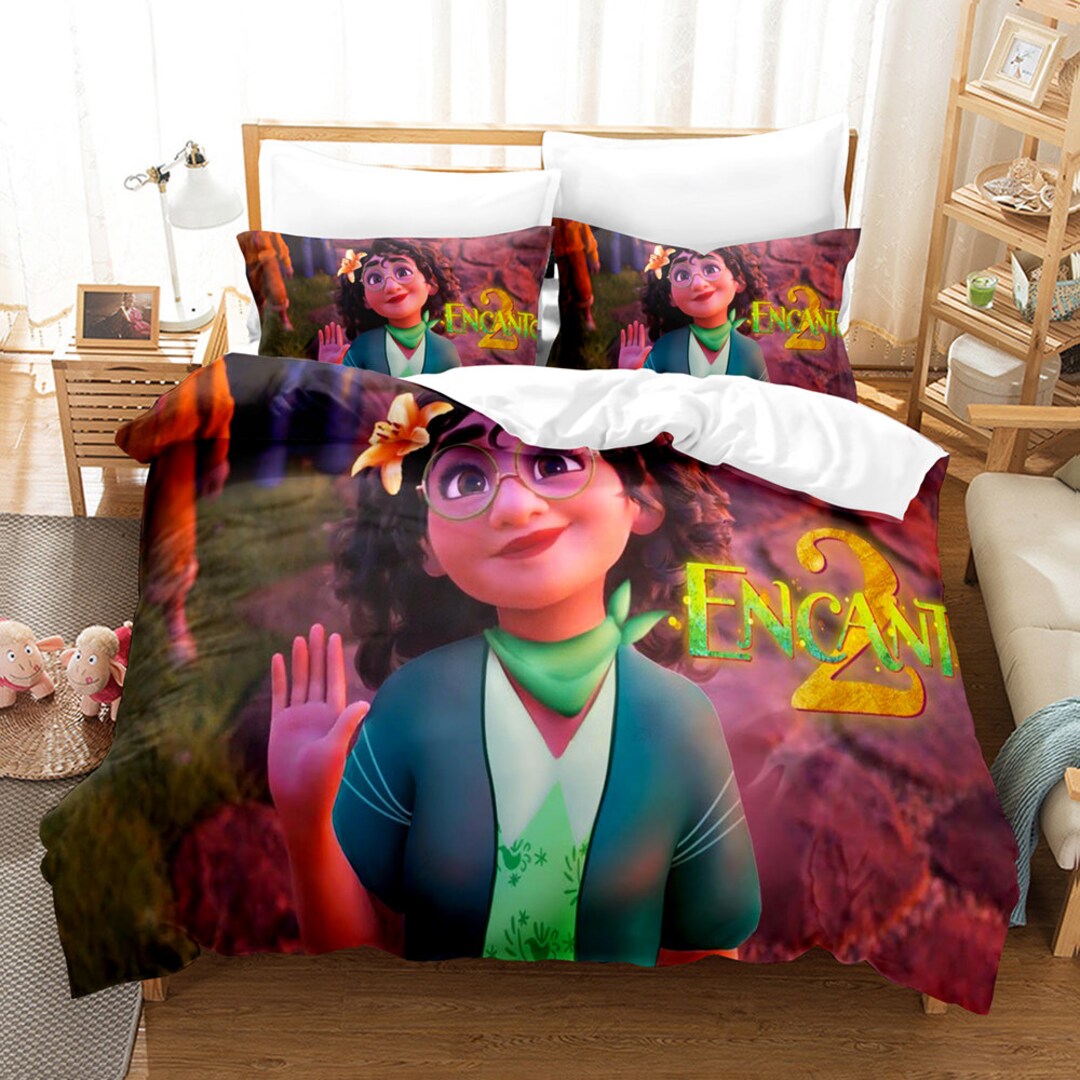 3D Printed Encanto Bedding Set Queen Baby Zipper Bedding Quilt Etsy