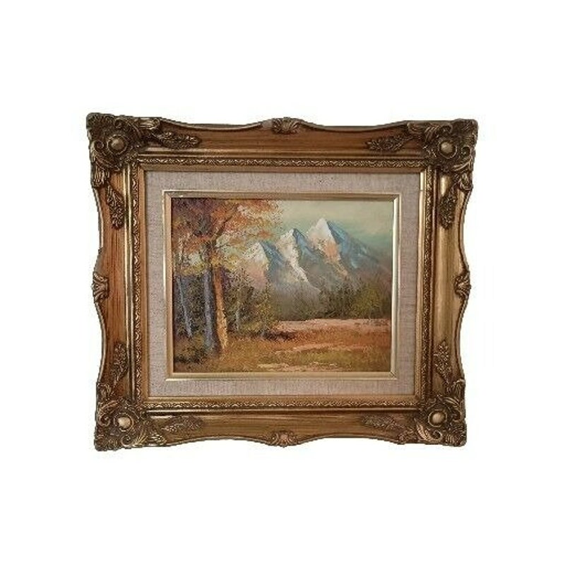 Framed Landscape Painting - Etsy