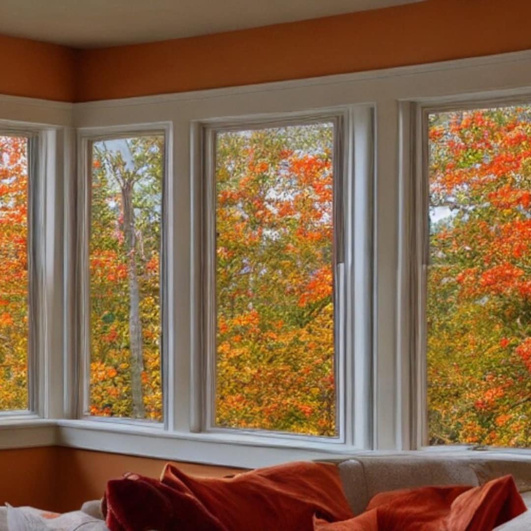 Fall Office Background Zoom/teams Virtual Background Streaming Work