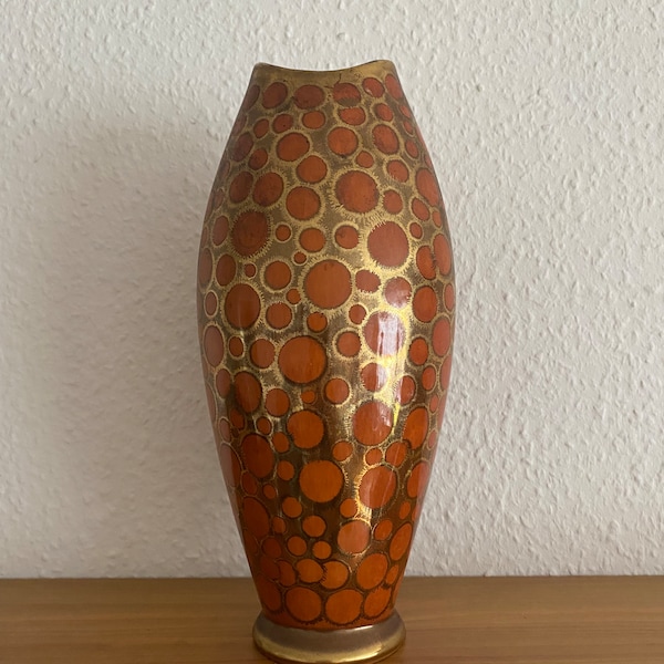 Vase Raumdeko Vintage West German Pottery Scheurich-Stil