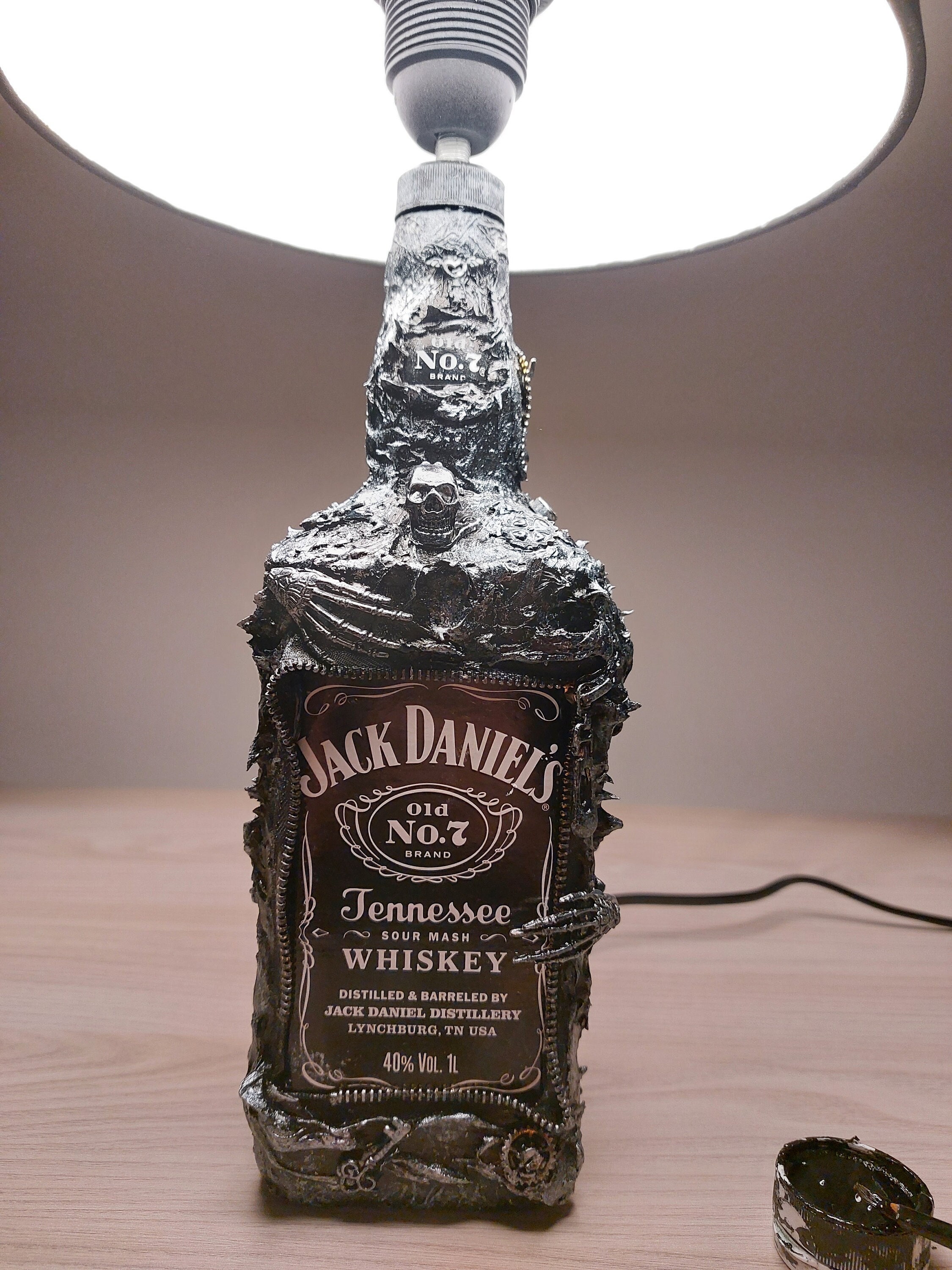 【SIN GARAGE】おしゃれボトルライトJack Daniel’s 100V Jack Daniels Lamp - Etsy