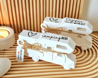 Campervan, Camping, Motorhome Decor Raysin, Campervan Gift for Friends, Wedding Gift for Campers, Retirement, Camping Gift, Camp Decor