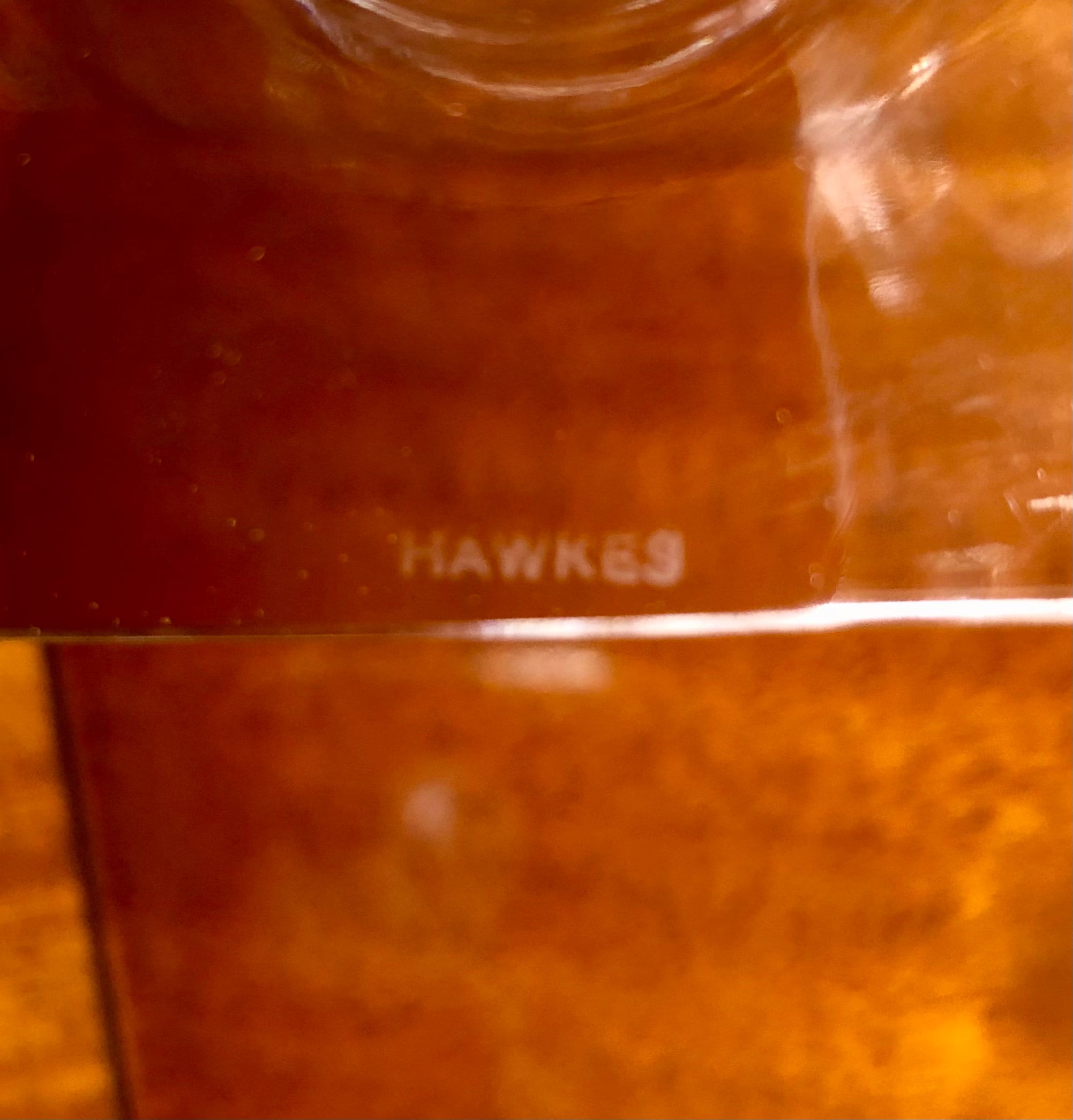 Hawkes Crystal Wine Glasses Water Goblets Handmade Cornwall