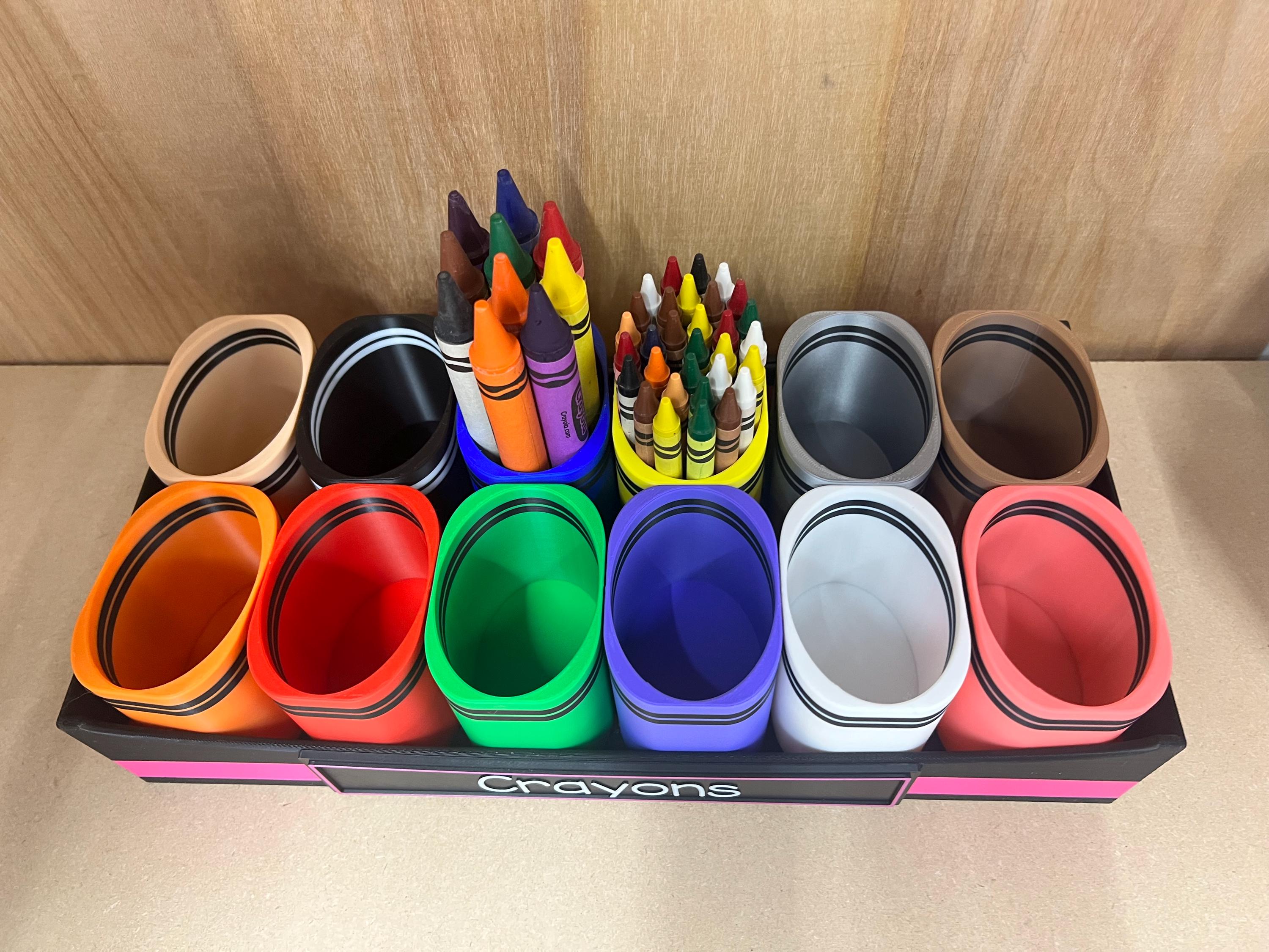 Large Size Crayon Caddy for Teachers, Designed and Made in the USA! - Etsy