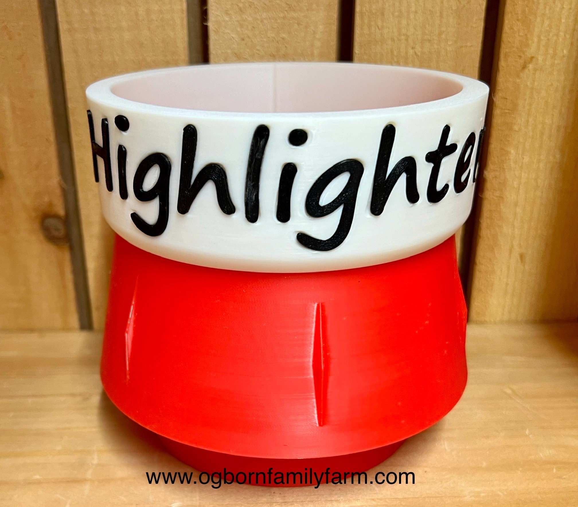 The Highlighter Marker Holder from Ogborn Family Farm, made in the USA!