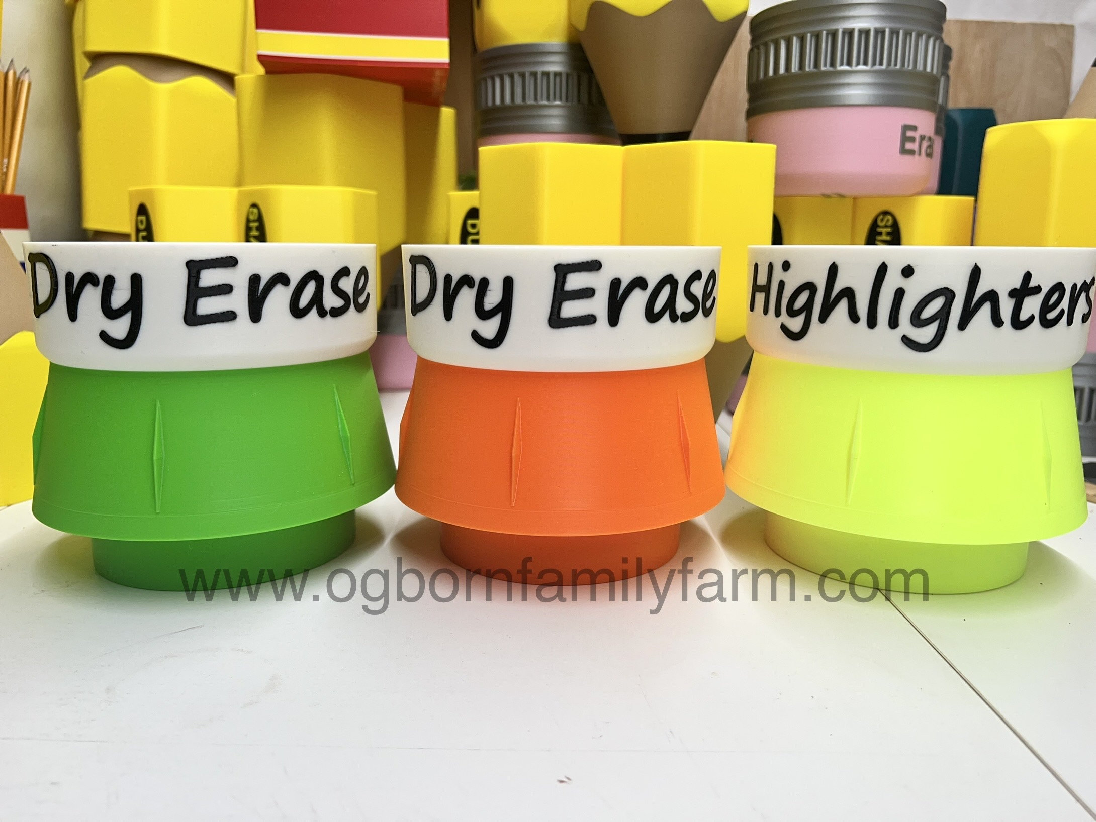 The Highlighter Marker Holder from Ogborn Family Farm, made in the USA!
