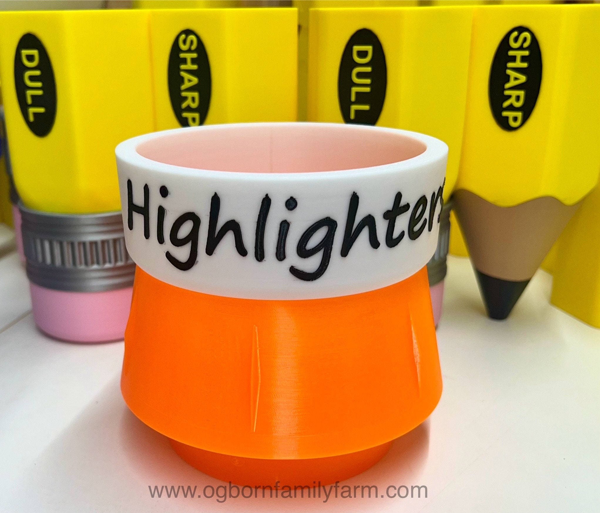 The Highlighter Marker Holder from Ogborn Family Farm, made in the USA!