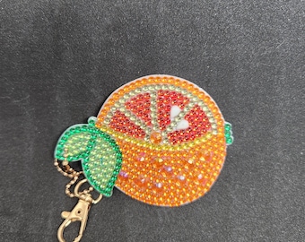 Luscious orange keychain