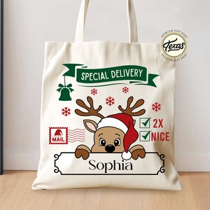 Christmas Special Delivery Tote Bag