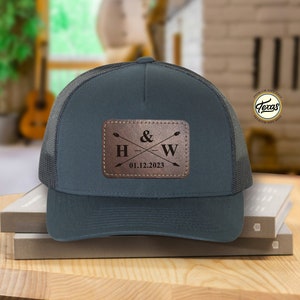 Custom Hats for Groomsmen, Groom Hat, Personalized Wedding Hats, Husband Hat, Wedding Announcement, Ring Bearer Hat, Bridal Party Hats