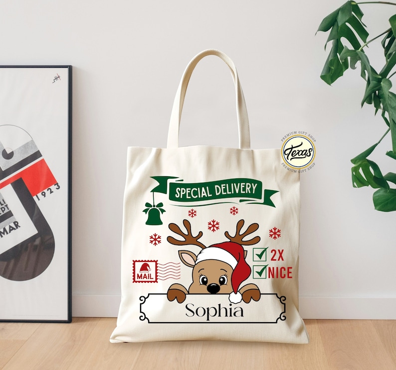 Christmas Special Delivery Tote Bag