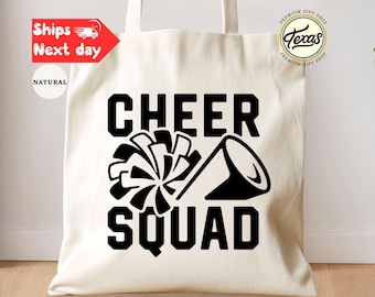 Cheer Squad Tote Bag: Cheerleader Gift