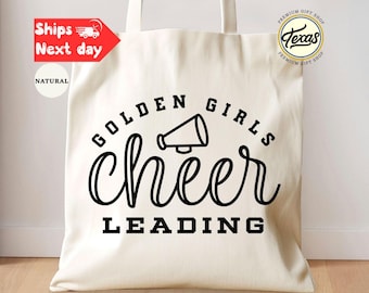 Custom Cheerleading Team Tote Bag: Personalized Cheer Squad Gift