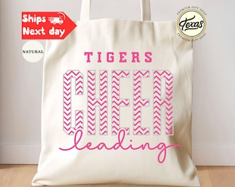 Custom Cheerleading Tote Bag, Cheer Team Gift