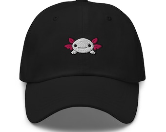 Axolotl Novelty Baseball Cap with 3D Gills, Adjustable Cotton Hat for Sun Reversible Axolotl Bucket Hat: Kawaii Streetwear Sun Hat - Etsy main image 2