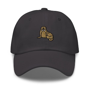 Cute Walrus Embroidered Dad Cap | Cute Animal Gift | Cotton Classic Baseball Hat | Multiple Colors | Unisex For Him & For Her
