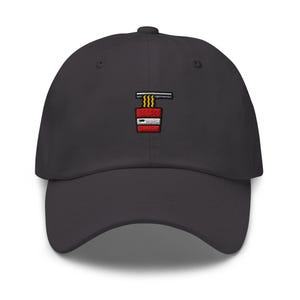 Cup Of Instant Noodles Embroidered Dad Cap | Instant Ramen Gift | Cotton Classic Baseball Hat | Multiple Colors | Unisex For Him & For Her