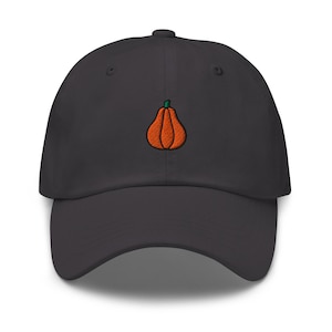 Butternut Squash Embroidered Dad Cap | Butternut Pumpkin Gift | Cotton Classic Baseball Hat | Multiple Colors | Unisex For Him & For Her