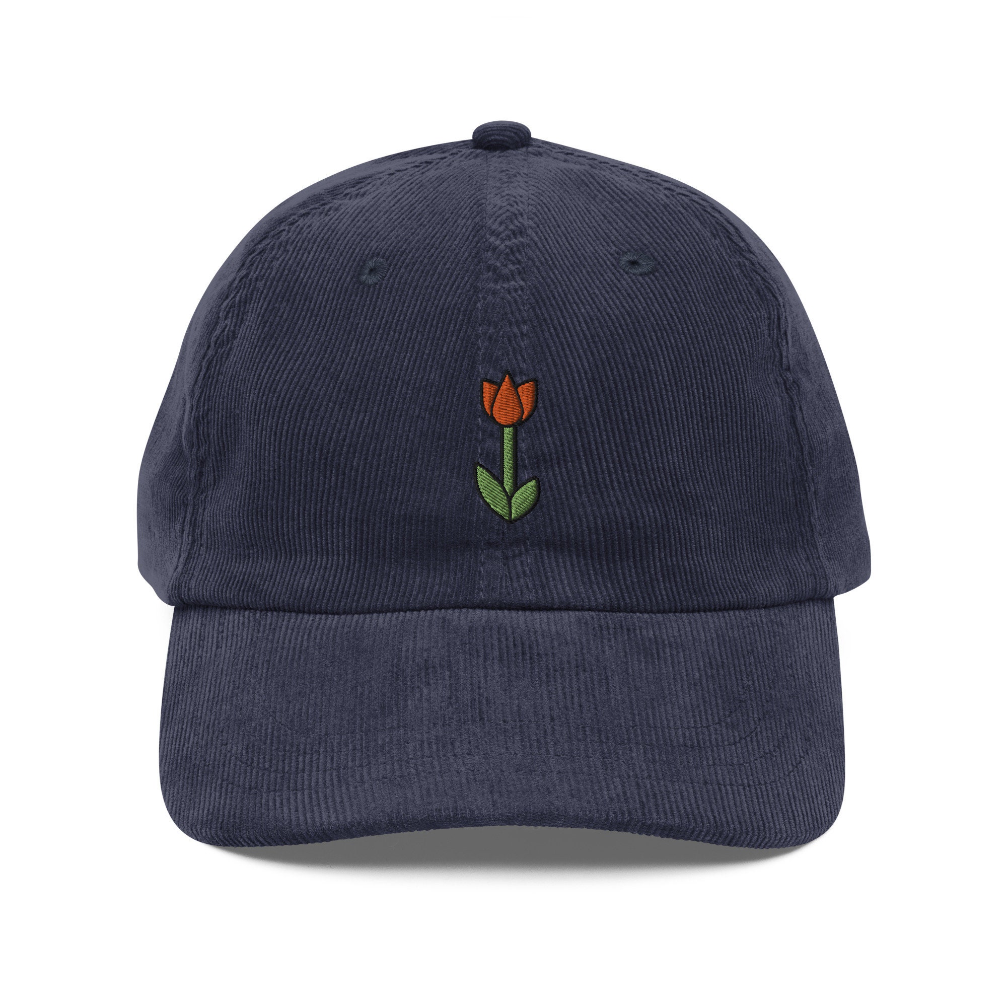 Tulip Embroidered Cap | Gift for Tulip Lovers | Cute