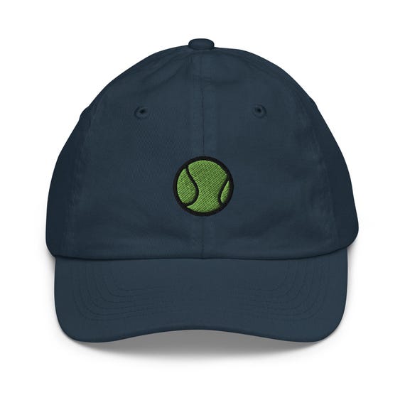 Tennis Kids Baseball Cap Embroidered | Tennis Ball Gift for  display picture 3