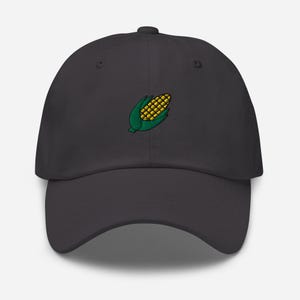 Cute Corn Dad Cap I Gift For Corn Cob Lovers I Cotton Baseball Hat I Multiple colors I Unisex For Him & For Her