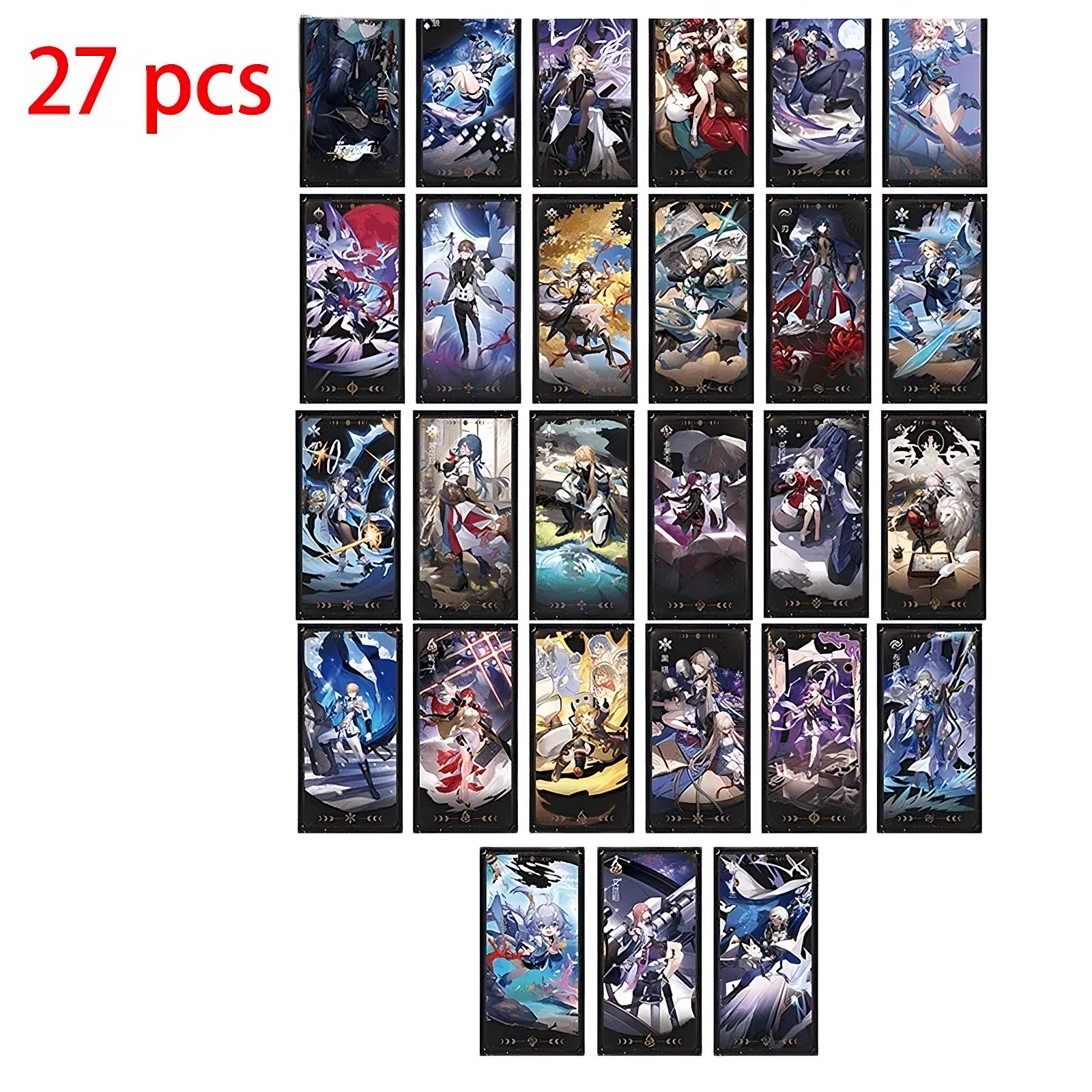 Honkai Star Rail Cards Characters Tarot - Etsy