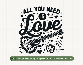 Alles, was Sie brauchen, ist Liebe SVG PNG, Retro Valentine SVG, Valentines Vibes SVG, Valentines Shirt SVG, Valentines Sweatshirt, Valentinstag Geschenk.
