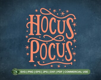 Hokus Pokus SVG PNG, Sanderson Schwestern geschnitten Datei, Hexen Halloween svg, Halloween Shirt svg, Gruselige Jahreszeit svg, Hokus Pokus svg Schnittdatei