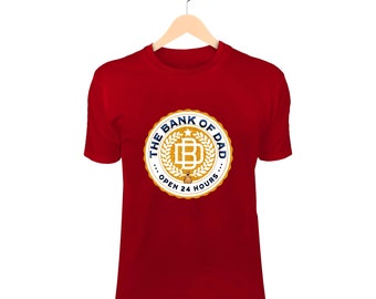 The Bank of DAD SVG PNG, lustige Papa svg, Papa svg, Vatertag svg, Papa Zitat png, Papa Geburtstag svg, Banker Papa T-shirt svg, beste Papa svg
