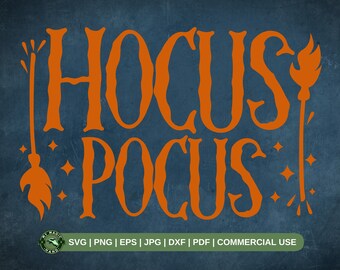 Hocus Pocus SVG PNG, Sanderson Sisters SVG, Hexen Halloween svg, Halloween Shirt svg, Spooky Season svg, Hocus Pocus svg geschnitten Datei