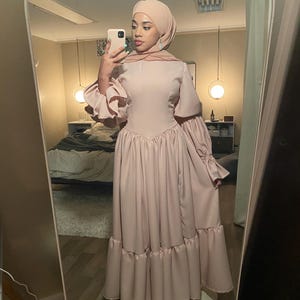 Victorian Style Long Sleeve Maxi dress